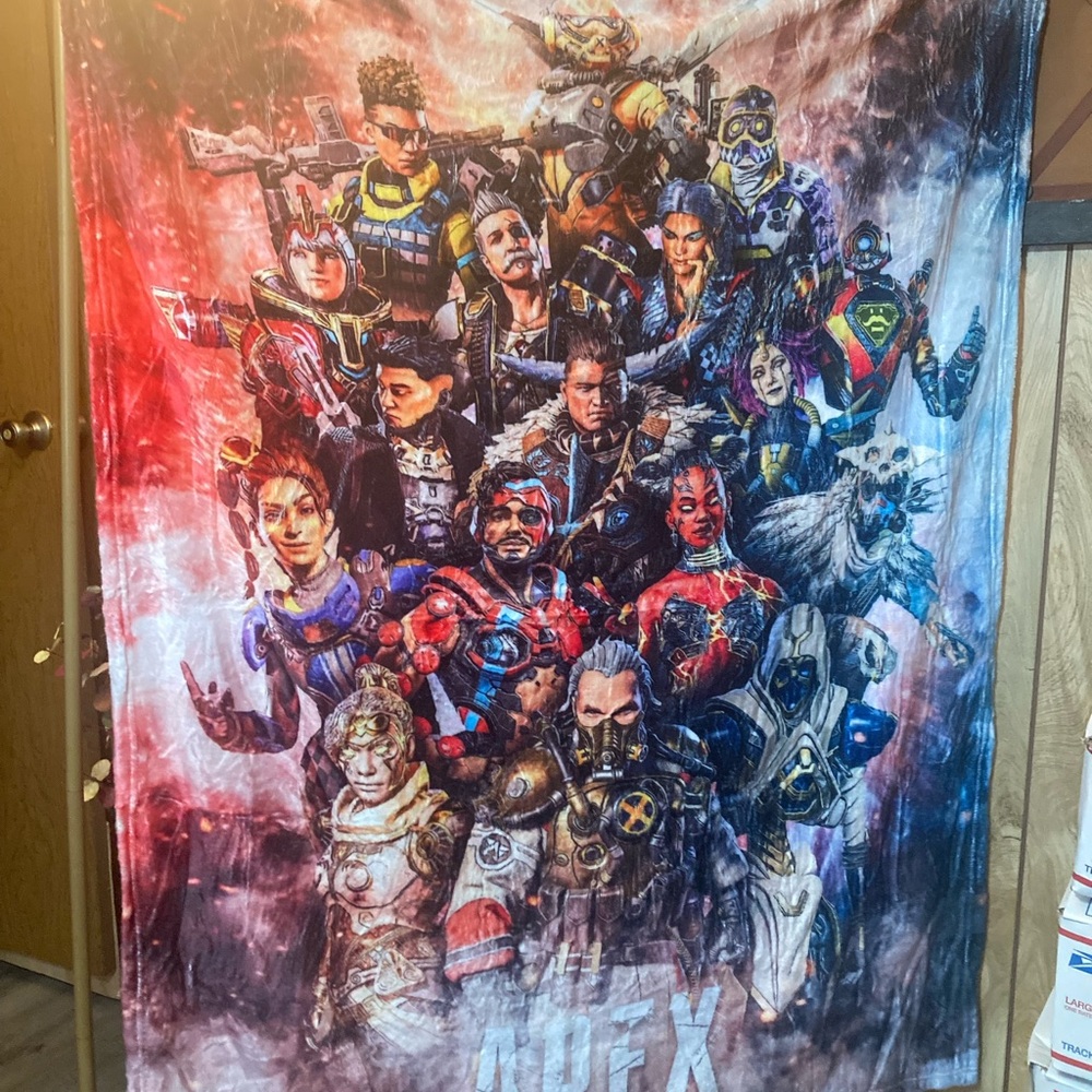 Apex Legends Fleece Blanket NWT
